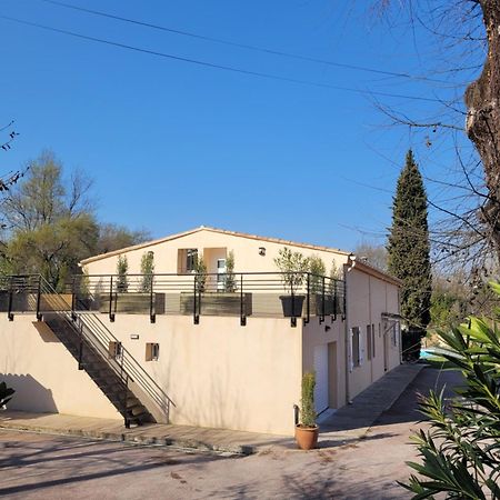 Villa L'Abaguie-Charmant Logement Au Calme Entre Mer Et Montagne Кан сюр Мер Екстериор снимка